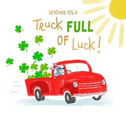 Sending you lots of love and luck! eCards