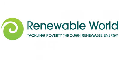 Renewable world logo