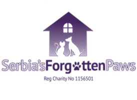 Serbia's forgotten paws logo