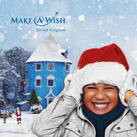 Make-a-wish christmas ecard
