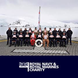 Royal Navy & Royal Marines charity christmas ecard