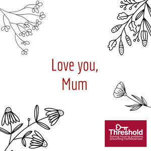 'Love you, Mum' Mother's Day ecard