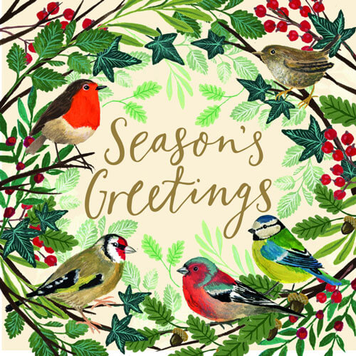 Season's greetings Christmas ecard