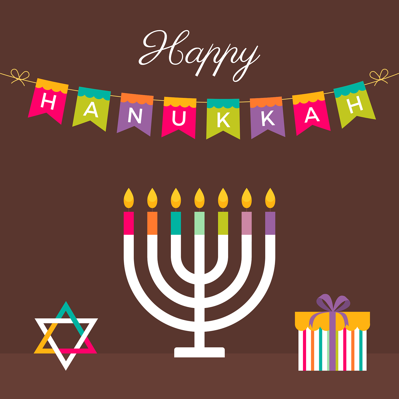 Send Hanukkah e-cards and support young people experiencing mental health difficulties eCards