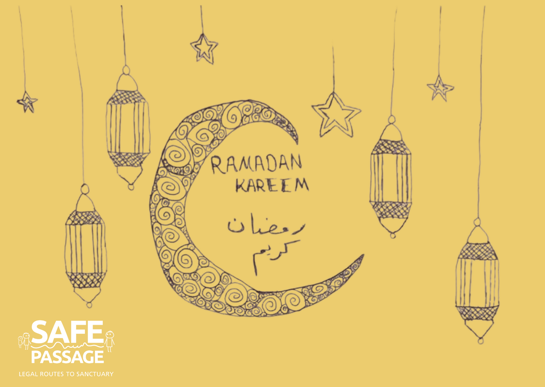 Send a Ramadan e - card designed by Safe Passage Young Leaders  eCards