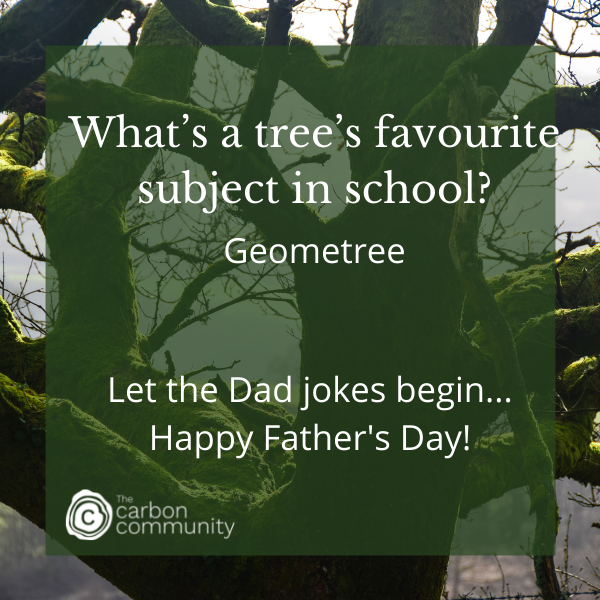 Send some love this Father's Day with an eco-friendly ecard from The Carbon Community and eCards