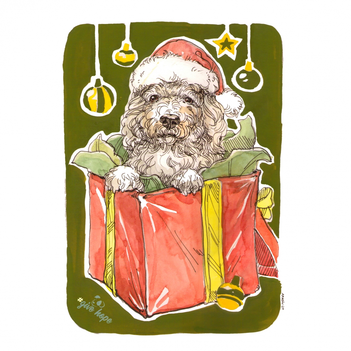 Send ROLDA Christmas e-cards that save dogs lives eCards