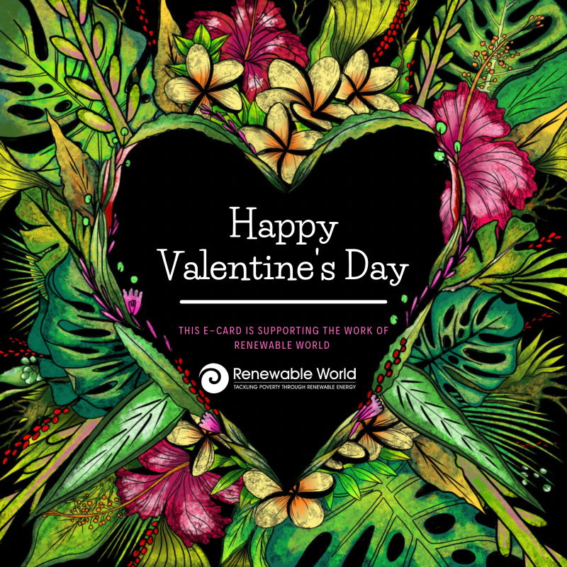 Send a Renewable World Valentine's Day e-Card eCards