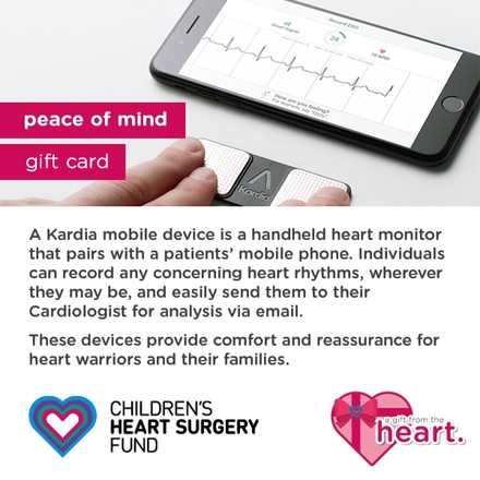 Send a gift from the heart for £100 eCards