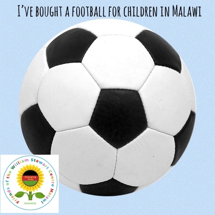 £10 buys a football for children in northern Malawi eCards