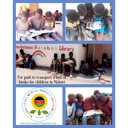 Help change lives, £15 pays to transport a box of books to children in Malawi eCards