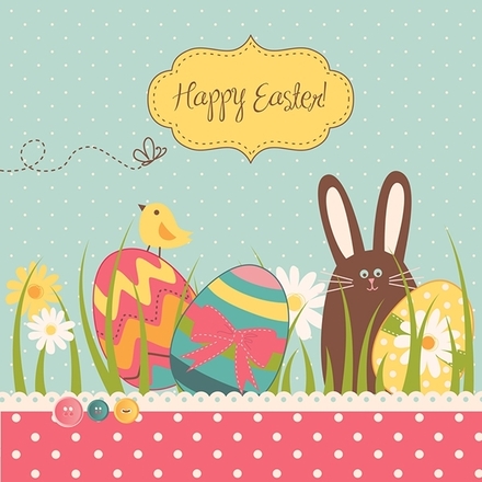 The Easter Bunny is here to bring some cheer!  eCards