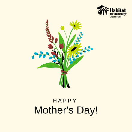 Send Mother's Day E-cards to help build homes around the world eCards