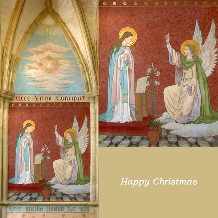 Send a Christmas photo of Dorchester Abbey eCards