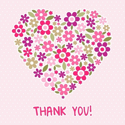 Send a Thank You E-Card eCards