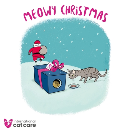 Send iCatCare Corporate Christmas E-Cards eCards