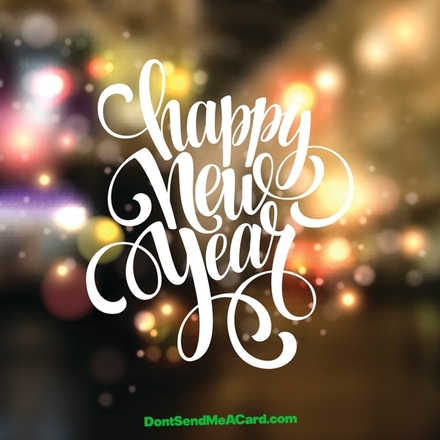 Send a Happy New Year E-Card eCards