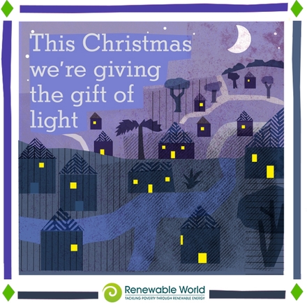 Send a renewable energy themed Christmas e-card eCards