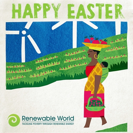 Send a Renewable World Easter e-card eCards