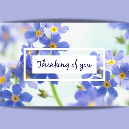 Send an eCard to show you care! eCards