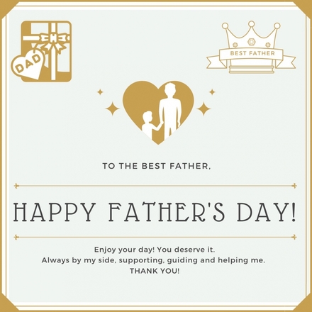 Send a Father's Day E-Card eCards