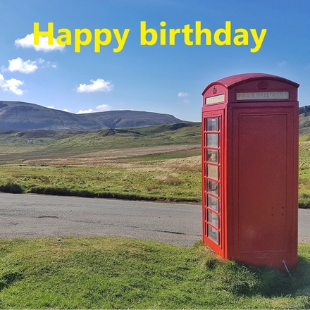 Send a Birthday E-Card eCards