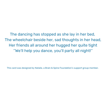 Send our 2023 Christmas poem from the Brain & Spine Foundation! eCards