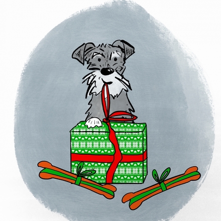 Send a special Schnauzerfest e-card at Christmas eCards