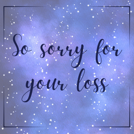 Send a sympathy e-card eCards