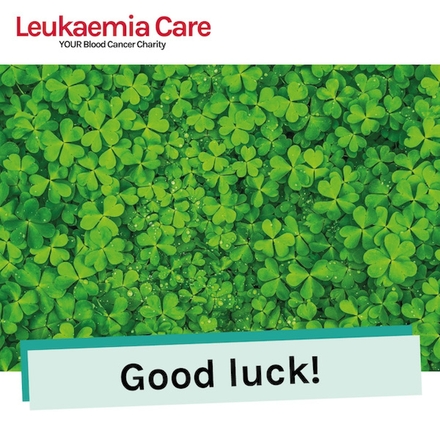 Good luck eCards