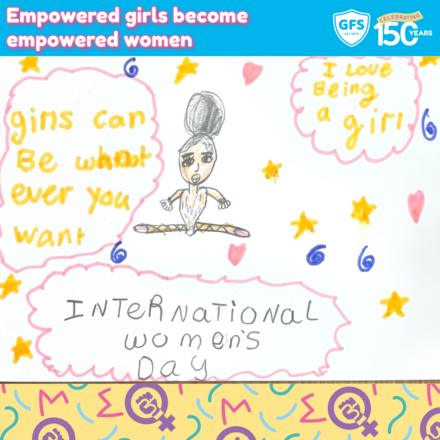 Send E-cards to women and girls for International Women's Day eCards