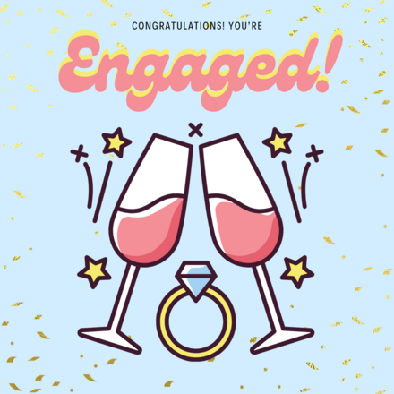 Send Engagement E-Cards eCards