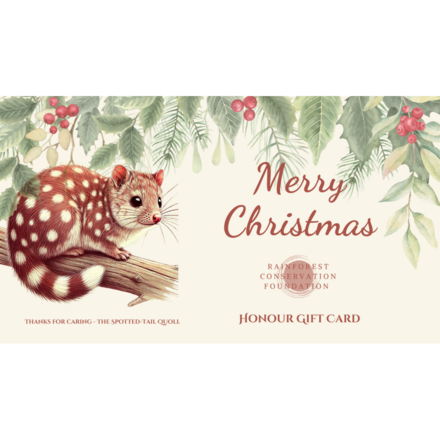 Christmas - The spotted-tail quoll eCards