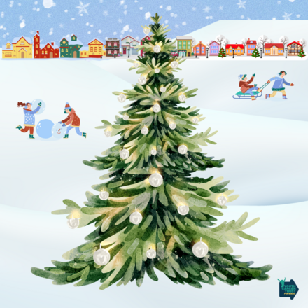 Christmas Village eCard eCards