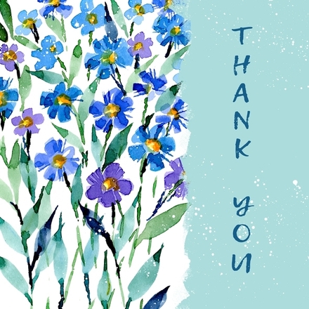 Send Thank You e-cards... eCards