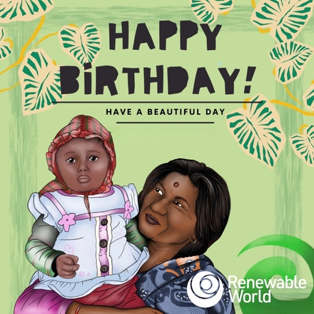 Send a Renewable World Birthday e-Card eCards