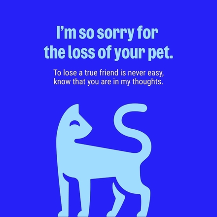 Animal Bereavement eCards