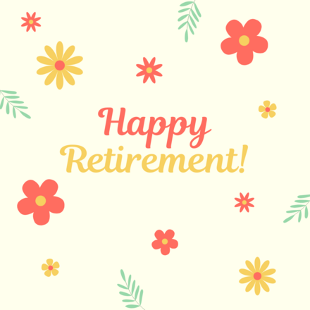 Send a Happy Retirement of e-card. eCards