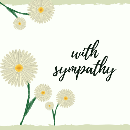Send a With Sympathy  e-card. eCards