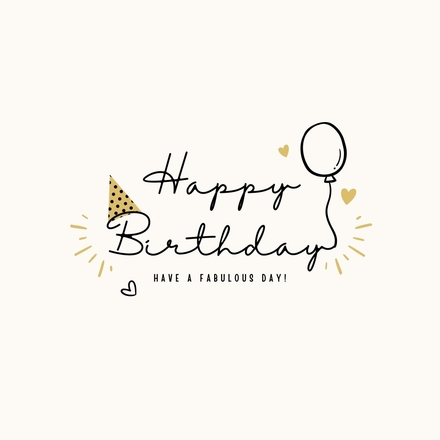 Send a Birthday e-card. eCards