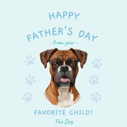 Happy Fathers Day - Dog eCards