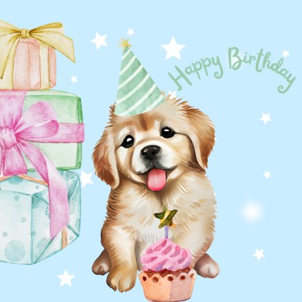 Happy Birthday Dog eCards