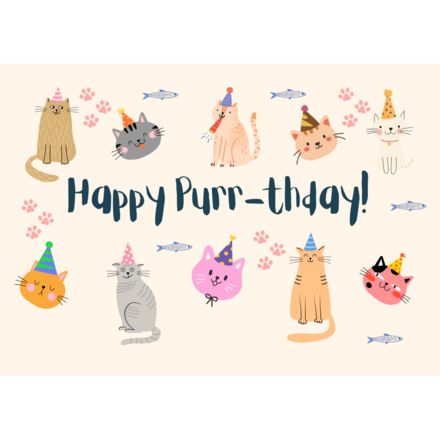Happy Purr-day eCards
