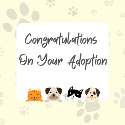 Congratulation on your adoption eCards