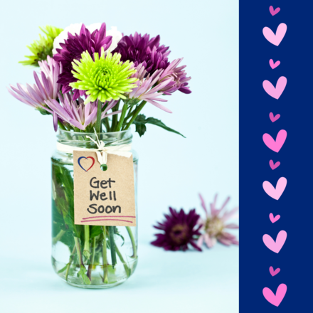 Send a Get Well Soon card to a loved one eCards