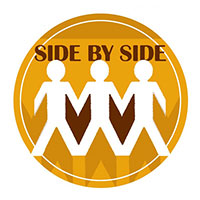 Side by side refugees logo